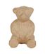 Décopatch AP110Opack - Lot de 5 oursons en papier brun 8x5x7 cm