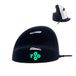 R-Go HE Break Mouse, Ergonomische verticale muis, Linkshandig, Ingebouwd Anti-RSI-Software, Groot (Handlengte ≥ 185mm), Windows/Mac/Linux, Bedraad, Zwart