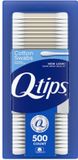 Q-tips Wattenstaafjes Original 100% Katoen – Hygiëne & Beauty – Extra Voordeelpack 500 STUKS