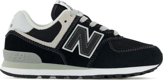 New Balance 574 Unisex Sneakers - Black - Kids - Size 33 - Fall/Winter 2025