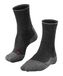 FALKE Dames Wandelsokken TK2 Explore Wool Silk W So wol functioneel materiaal anti-blaar dik 1 paar, Grijs Anthracite Melange 3080, 37-38