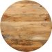 vidaXL - Tafelblad - rond - Ø - 80x3,8 - cm - massief - ruw - mangohout