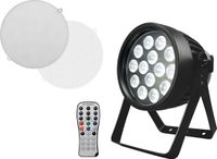 EUROLITE LED IP PAR 14x8W QCL Zwart