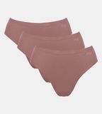 Sloggi GO Daily Cotton Tai (3-pack) - slip femme - brun