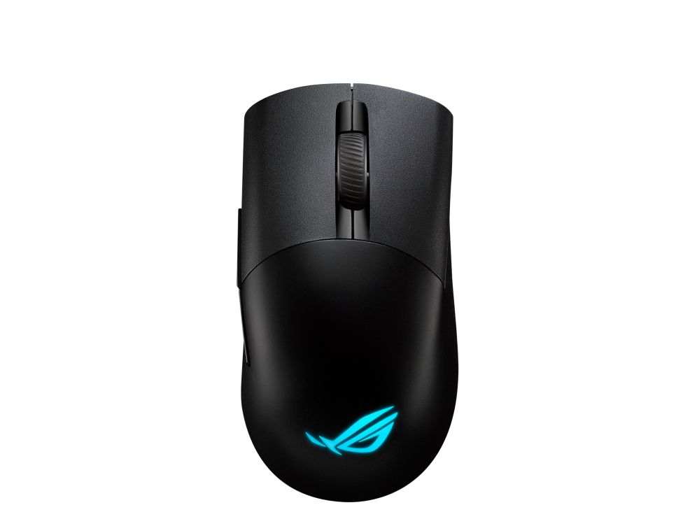 ASUS ROG Keris Wireless AimPoint Gaming Mouse - 36000 DPI - RF Wireless + Bluetooth + USB Type-C - Right-Handed - Black