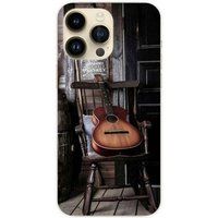 Apple iPhone 14 Pro Max Guitare Bedrukt Siliconen Hoesje