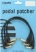 Klotz PP-AJJ0015 patchkabel 15 cm ongebalanceerd haaks 6.35mm (set van 3)