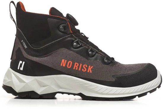 No Risk X-treme Mid Grey S3 1057.06 - Grijs/Zwart - 47