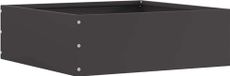 Bordure de pelouse 40 x 40 x 13 cm Acier Noir