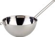 APS Waterbadkom, bain-marie, kom hoogglans gepolijst, met draadgreep, Ø 18 cm, hoogte 9 cm, voor 1,5 l volume, roestvrij staal 18/8