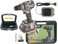 Procraft Industrial CD20A accu-klopboormachine 20 V 85 Nm + 1x accu 4,0 Ah + oplader + koffer