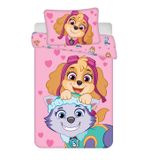 Jerry Fabrics PAW Patrol BABY Dekbedovertrek, Skye & Everest - 135 x 100 cm - Katoen