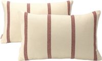Alexandra House Living Kussenhoes Alexandra House Living Bordeaux 30 x 50 cm 2 Stuks