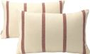 Alexandra House Living Kussenhoes Alexandra House Living Bordeaux 30 x 50 cm 2 Stuks