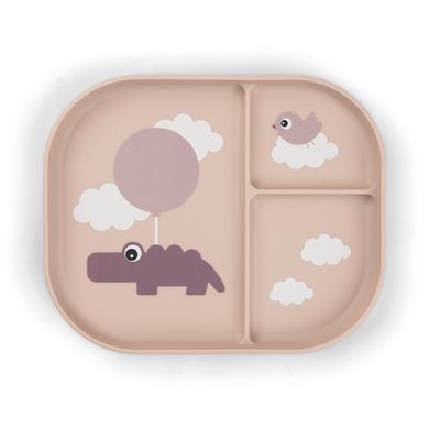 Done by Deer Foodie Happy Menubord - Clouds - Roze