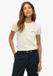 Superdry Essential Logo Slim Fit T-shirt Dames Vintage White Marl