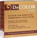 DeCOLOR time Ontkleuring Haarverf – Ammoniakvrije Haarontkleuring zonder Haarbeschadiging – Permanente Haarkleur Verwijderaar – Hair Color Remover
