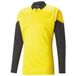PUMA Maillot d'entraînement teamCUP Fermeture Éclair 1/4 - Jaune/Noir, taille Large