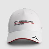 PUMA Porsche Team Cap Wit 2025