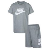 Nike Kids Clu Korte Mouw Set Grijs 24 Months