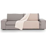 ECOMMERC3 Omkeerbaar sprei, 130 x 180 cm, jacquard-stof, zacht, ademend en veelzijdig voor bank of bed