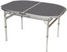Azomor® Table de camping pliante avec hauteurs réglables et sac de transport - Gris