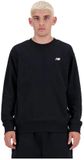 New Balance Sport Essentials French Terry Crew Heren Trui - Black - Maat L