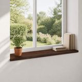 vidaXL - Raamprofielen - 2 - st - Donkerbruin - 110 - x - 40 - x - 2 - cm