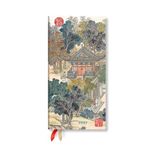 2027 Paperblanks 2027 Golden Age of Prosperity Slim Horizontal Hardcover 12-Month Weekly Planner