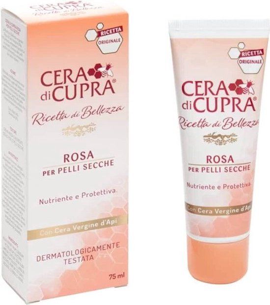 Cera di Cupra Rosa Anti-Age Dagcrème - 75ml - Met Bijenwas - Voor Normale Huid