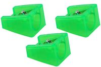 KUM - Big-puntenslijper voor potloden tot 16 mm, groen, set van 3