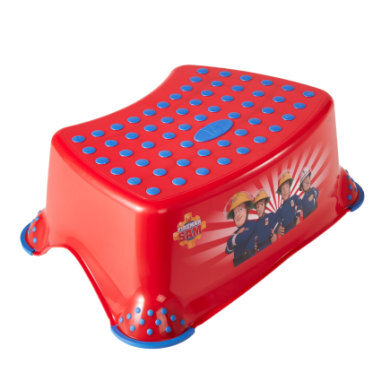 Keeeper Stap krukje tomek brandweerman Sam rood enkeltraps anti-slip - Rood