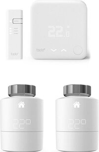 tado° Slimme Thermostaat Starterkit V3+ met 2 Slimme Radiatorknoppen