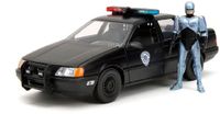 Ford Jada Ford Taunus with Robocop Figurine 1:24 Black
