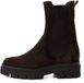 Tamaris - Dames - Chelsea Boots - Bruin - Suède/Textiel - Maat 40
