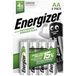 Energizer Power Plus 2000 mAh AA Oplaadbare Batterijen (4 stuks)