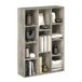 Furinno Luder 11-Cube Omkeerbare boekenkast met open plank, Frans eiken