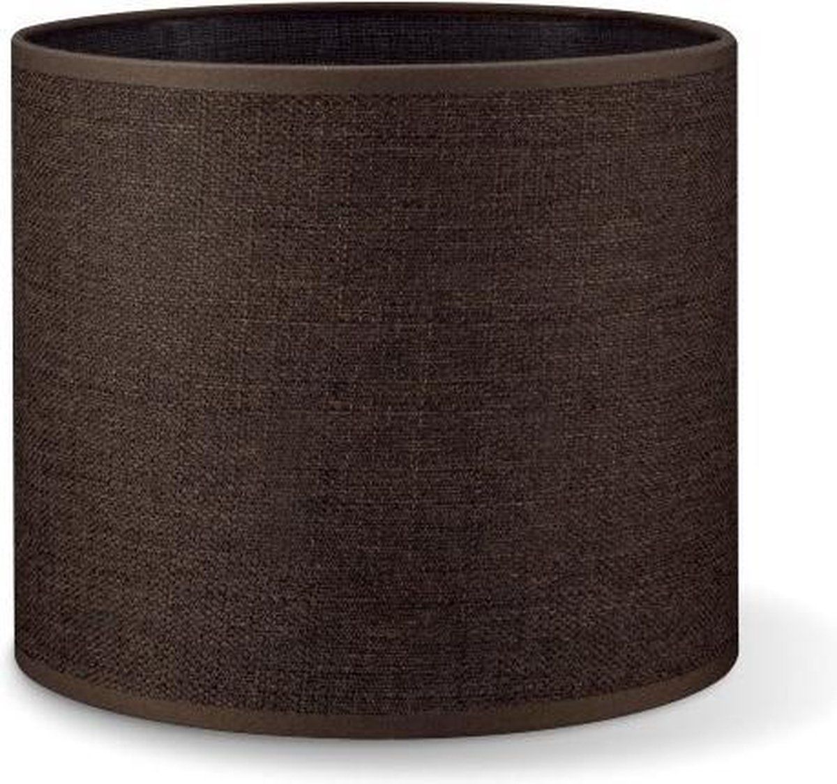 Home Sweet Home Lampenkap Canvas 20 - bruin
