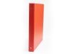 Liderpapel Ringband, 4 ringen, 25 mm, rond, kunststof, folie, rood
