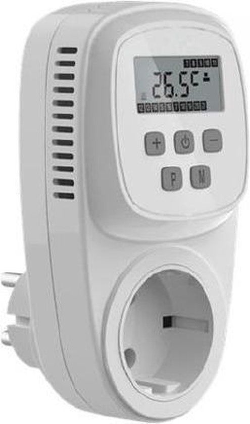 Quality Heating Infrarood verwarming thermostaat / panelen PLUG in programmeerbaar TC-300 NL
