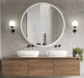 Art & BD BD art Luna Serie Ronde LED Badkamerspiegel - 80 cm - IP44