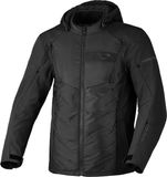 Macna Cocoon 2.0 waterdichte motorfiets textieljas Zwart 2XL
