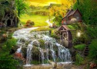 Enjoy Puzzle Legpuzzel Magic Creek Cabin - 1000 Stukjes
