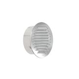 Plikc - Rond ventilatierooster met net - Made in Italy (aluminium - gat 120)
