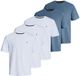 Jack & Jones T-shirt pour homme 5 pack Essentials