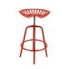 Esschert Design Tabouret de bar Tractor rouge