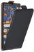 mumbi Flip Case compatibel met Huawei P30 hoes mobiele telefoon case wallet, zwart