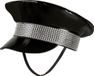 Boland Pet Black rock Zwart - 59 - Volwassenen - Unisex - Glitter and Glamour - Festival
