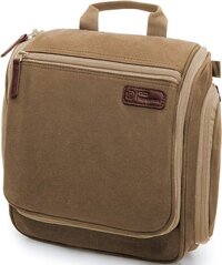 D&D Wanderlust Toilettas met Haak - Bruin - Unisex - 6 liter - Travel Organizer