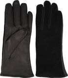 Joop! Handschoenen - Dames - zwart - Leer - Maat L